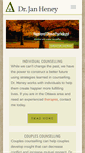 Mobile Screenshot of drjanheney.com